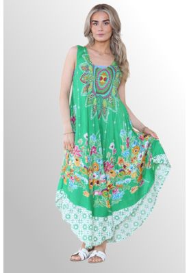 Grøn solkjole, R-11