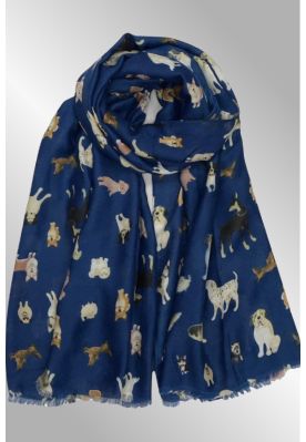 Hunde tørklæde, blå, JQ96205