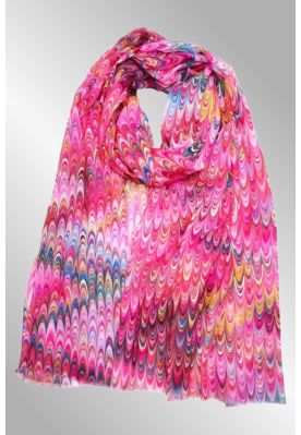 Pink tørklæde BA-0968