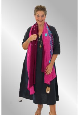 Sjal /  silke tørklæde 259