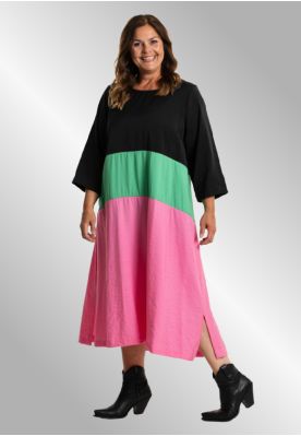 Flerfarvet kjole, Bente Bubblegum, G232009