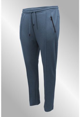 Siggi pants, mellemblå melange