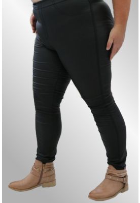 Sort coatet leggings, Aleia Dny, 34429