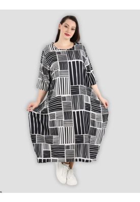 Sort/hvid AKH kjole, 1926