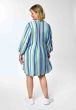Stribet viskose tunika, Johanne 262044