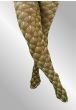 Grønne print strømpebukser, Pamela Mann