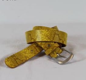 Snake bælte, gul
