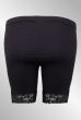 Sorte cykel shorts med blonde kant, G152631