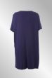 Mørk blå viskose tunika / kjole 242002