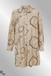 Beige tunika med print, G242024