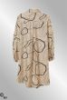 Beige tunika med print, G242024