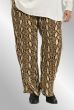 Slange print bukser, G245069