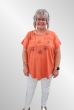 Orange Gitte T-shirt med print, G251020