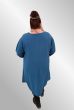 Petrol viskose tunika, 25362