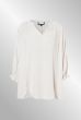 Beige viskose/hør bluse, G254054
