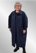Mørkeblå frakke, AKH6700 Laine