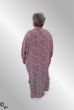 Rosa / lilla silke skjortekjole / kaftan, Kort Relove, Unika 764