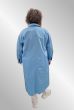 Lys blå skjorte/ jakke/kjole, Bubblee 9973
