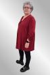 Bordeaux viskose tunika/skjorte, 25365