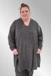 Grå fløjls tunika / jakke 255079
