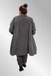 Grå fløjls tunika / jakke 255079