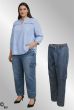 Let denim pants i cargo style, Lerika