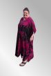 Viskose Kaftan, Pink , 6206-2301