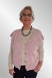 Rosa strik vest 12300