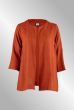 Rustfarvet åben cardigan, G255040