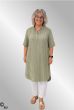 Grøn stribet tunika / kjole, Vikanna